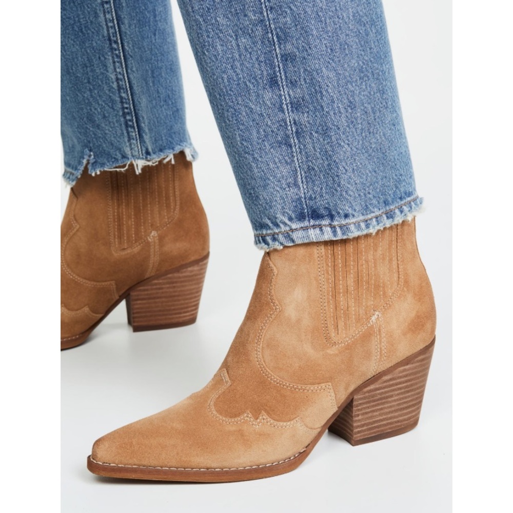 Sam Edelman Western Winona Bootie in Camel